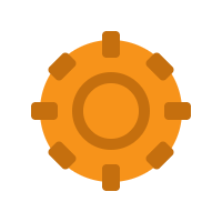 Casino chip icon